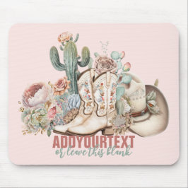 Boho ökcowboybockar cowboyhatt musmatta