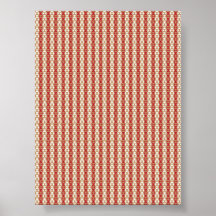 Boho ökenrandig mönsterdesign