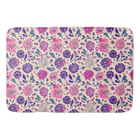 Boho Ombre Blommigt Botanical Lila