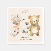 Boho One Lycklig Camper 1:a födelsedagen Party