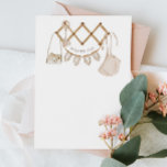 Boho Önskemål for Baby Shower | Mjuka pastellråd Tilläggskort<br><div class="desc">kärlek och stora förhoppningar för nyfödd bebis med detta pastellkort "Önskemål för Baby". Med en mjuk stil-layout av vintage med neutralt- och visuella accenter är det ett hjärtskärpt tillägg till varje barndusch i firande. Kortet för höljet är perfekt parat med rustik, boho eller könsneutrala teman. Gästerna kan fylla i önskemål...</div>
