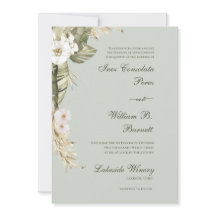 Boho Orchid Sage Bröllop