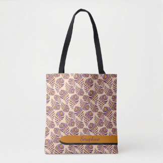 Boho Påfågel Fjäder Shoppingväska Tygkasse
