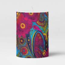 Boho Paisley Blommigt