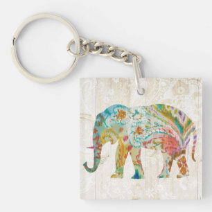 Boho Paisley elefant II