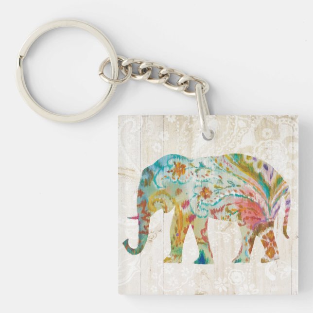 Boho Paisley elefant II (Framsidan)