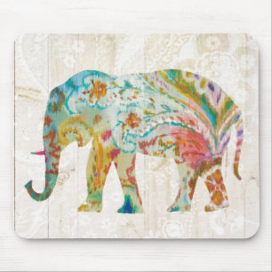 Boho Paisley elefant II Musmatta
