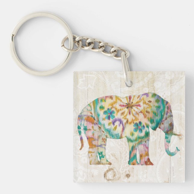 Boho Paisley elefant mig (Framsidan)