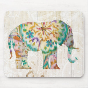 Boho Paisley elefant mig Musmatta