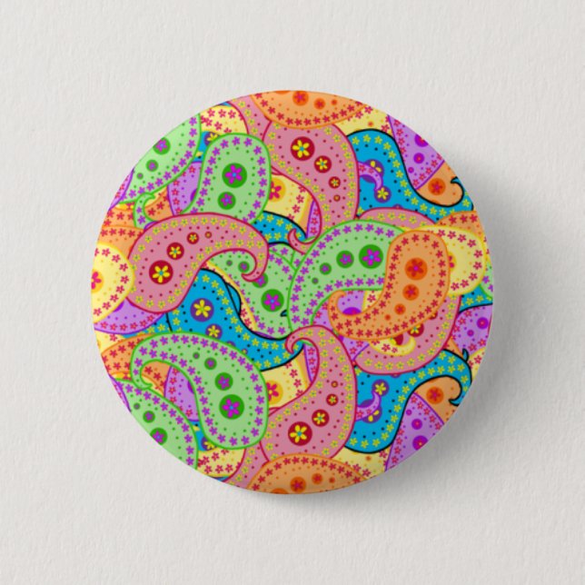 Boho Paisley Knapp (Framsida)
