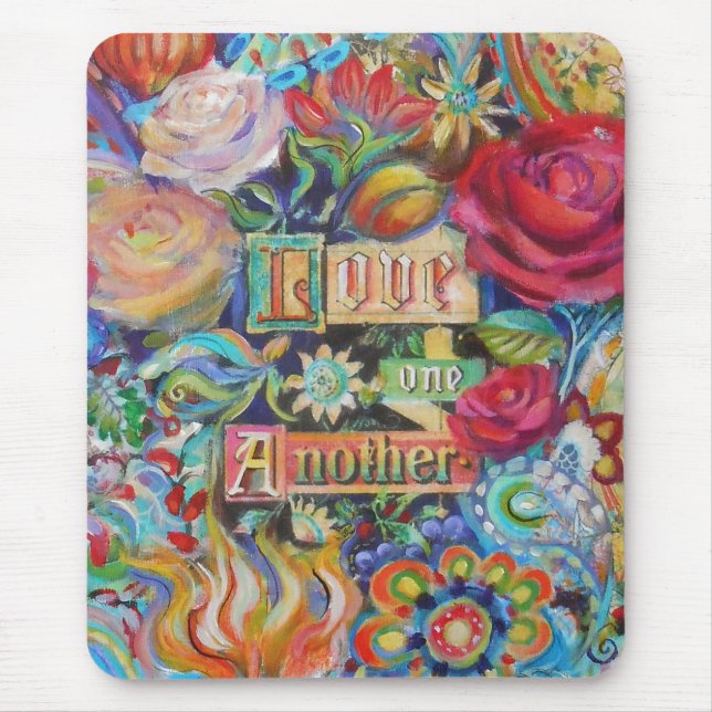 Boho Paisley Love Musmatta (Framsidan)