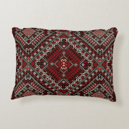 Boho palestinsk kudd - Bohemian Tatreez Prydnadskudde