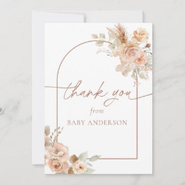 Boho Pampas Grass Baby Shower Tack