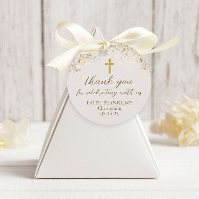 Boho Pampas Grass Communion Baptism Christening Fa Gåvor Etiketter (Skapare uppladdad)