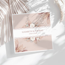 Boho Pampasgräs Bröllop 