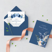 Boho pastel blue & chic blommigt Bröllop