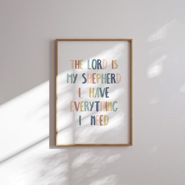 Boho pastel Herren är min poster. Poster (Skapare uppladdad)