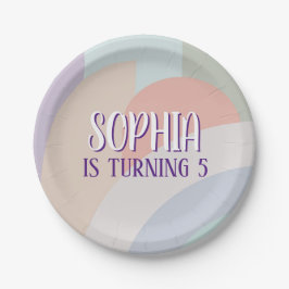 Boho Pastel Rainbow Birthday