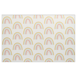 Boho Pastel Rainbow Tyg