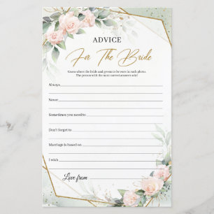 Boho pastel rosa ros guld råd till Bride