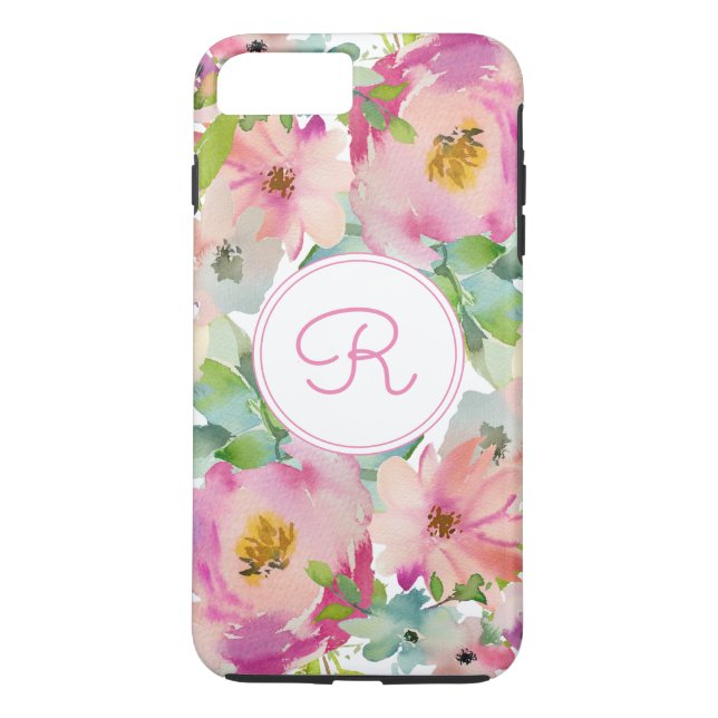 Boho Pastel Watercolor Case-Mate iPhone Skal (Baksida)
