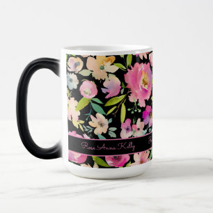 Boho Pastel Watercolor Magisk Mugg