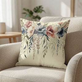 Boho Pastell Flerfärgad Kaskad Kudde
