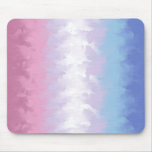 Boho Pastell Fluffig Abstrakt Bigender Pride Flag Musmatta