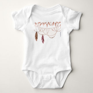 Boho Patterned Jersey T Shirt