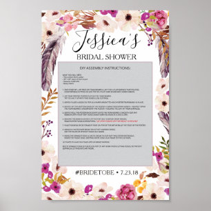 Boho Photo Prop Poster Ram
