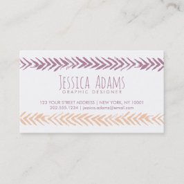 Boho pilar visitkort