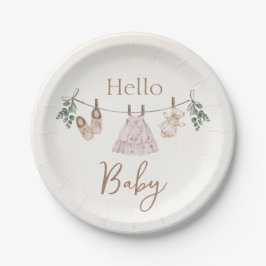 Boho pink Girl Baby Clothes 