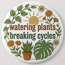 Boho Plant Mom Bryter Cykler Mental Hälsa Groov