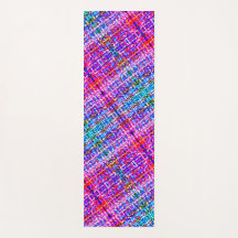 Boho Play Bokeh Mönster Reversible Yoga Mat