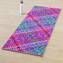 Boho Play Bokeh Mönster Reversible Yoga Mat