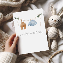 Boho Pojke Grattiss Card Kort