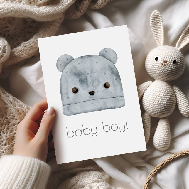 Boho Pojke Grattiss Card Kort (Skapare uppladdad)