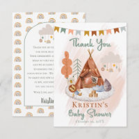 Boho Pojke Teepee | Leksaker Baby Shower