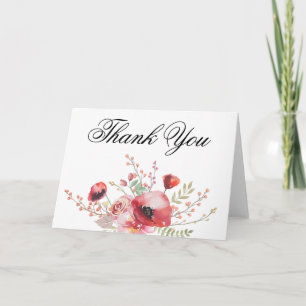 Boho Poppy Tack Kort