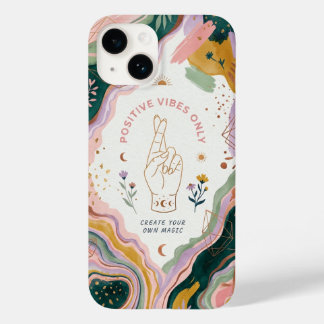 Boho Positiva Vibrationer Endast Magi Abstrakt