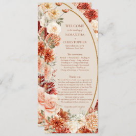 Boho-programmet för höstträdgårdskryddor orange be program