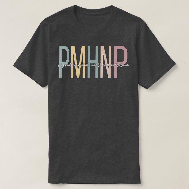 Boho Psychimic Mental Health Nurse Practice T Shirt (Design framsida)