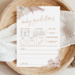 Boho Pumpkin Lastbil-förutsägelser för Baby-kort Inbjudningar<br><div class="desc">Backa höstens besök med vår charmerande Boho Pumpkin Lastbil Predictions for Baby Card. Det här snygga kortet är perfekt för att lägga till lite roligt till din fallbabydusch. Gästerna kan göra förutsägelser om baby ankomst medan de tycker om den här designens skönhet. Med en söt rosa pumpa lastbil och frasen...</div>
