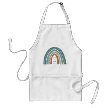 Boho Rainbow Apron Kitchen Stil