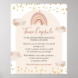 Boho Rainbow är inte en fantastisk tidskapsel. Poster