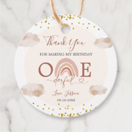 Boho Rainbow är inte hennes födelsedag Gåvor Etiketter