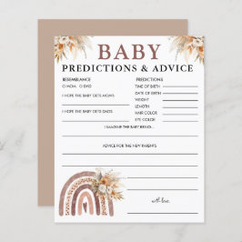 Boho Rainbow | Baby Prediktions- och rådgivningssp