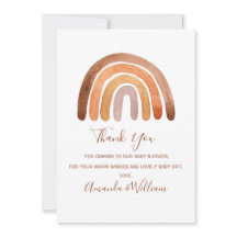 Boho Rainbow Baby Shower Tack Car