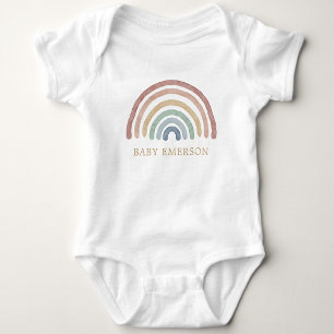 Boho Rainbow Baby T Shirt