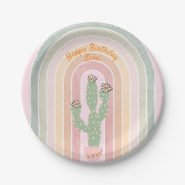 Boho Rainbow Cactus Fiesta